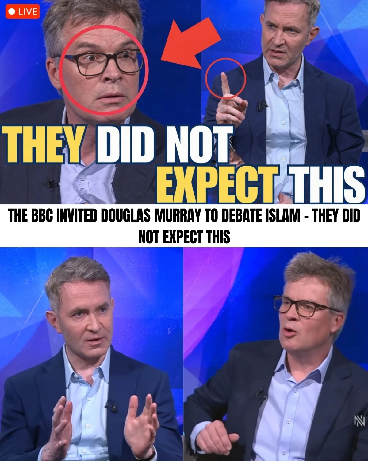An absolute heavyweight media clash has just gone viral after a BBC Newsnight segment descended into a fierce, no-holds-barred shouting match over national security and border control! ⚡ Author Douglas Murray completely stunned the host by interrupting mid-question with a chilling reality check that flipped the entire debate on its head.