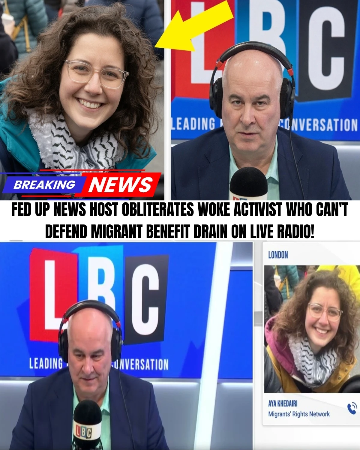 Nationwide fury is erupting after LBC host Iain Dale completely LOST IT on air! 🎙️❌ He clashed with a charity boss over the staggering new welfare state statistics, demanding to know ONE thing: "Why should taxpayers fund this?"