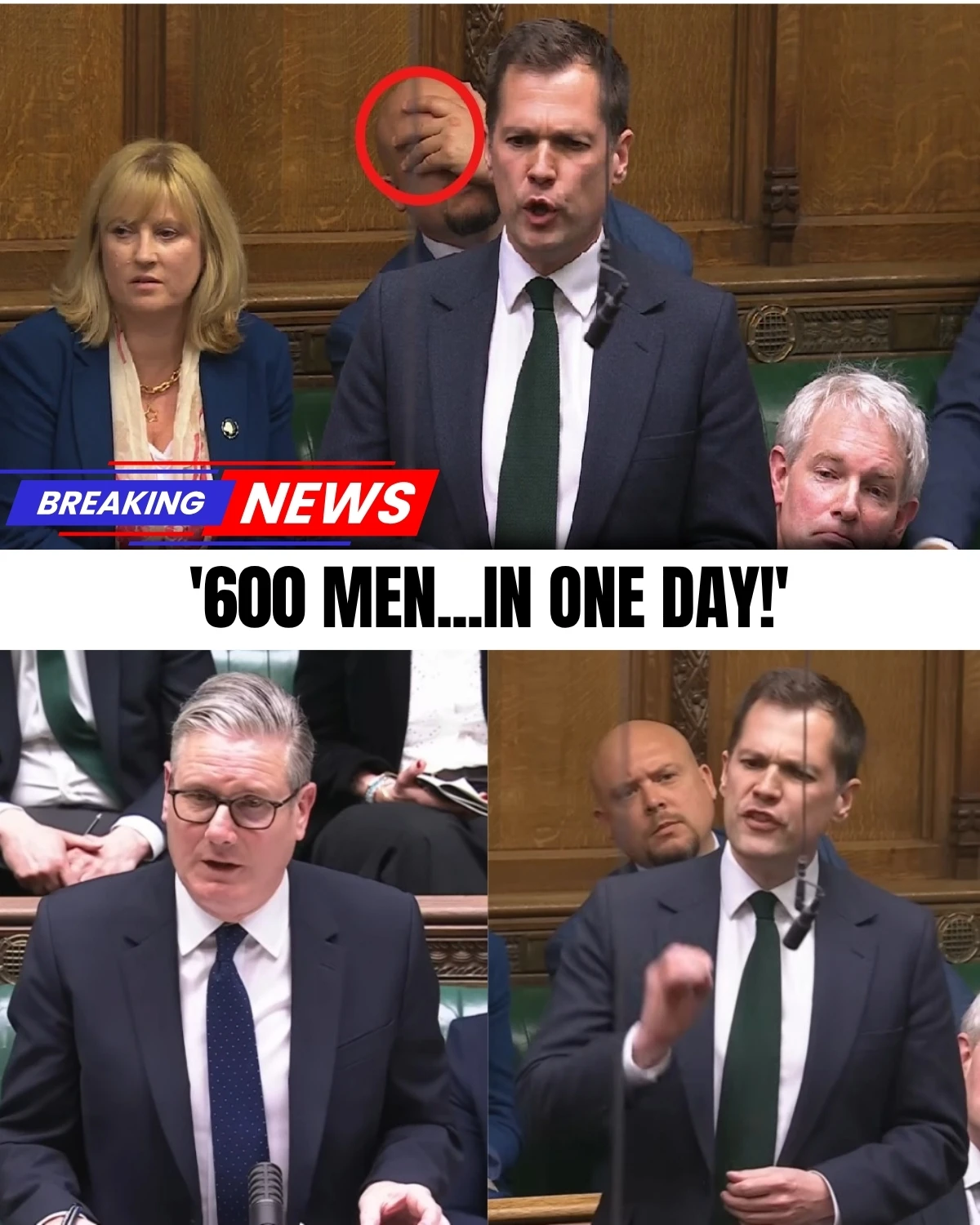 Total uproar at PMQs today! 😱 MP Robert Jenrick just launched a devastating, deeply personal attack straight at PM Keir Starmer! 🎯 After grilling the PM on the migrant crisis and soaring taxes, Jenrick dropped an absolute bombshell accusation regarding a notorious Labour grandee that left the entire chamber in stone-cold shock...