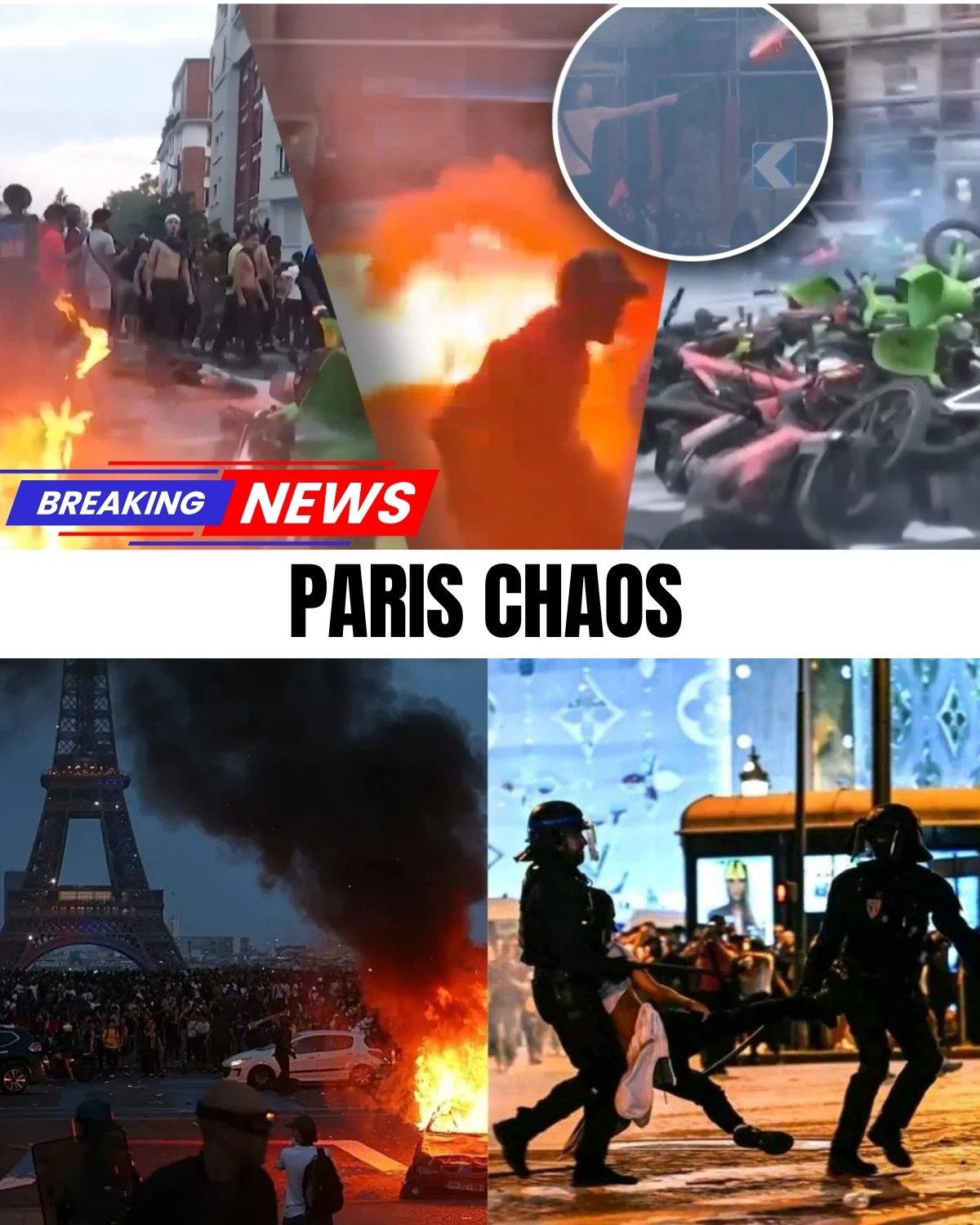 PSG creates history on the pitch, but what happened on the streets of Paris just moments ago has left the entire world in complete shock!