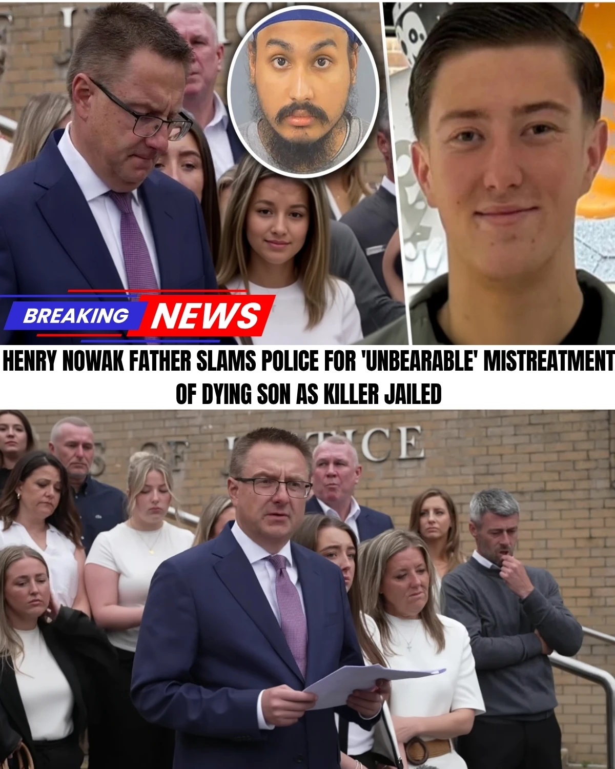 The heartbreaking story of 18-year-old Henry Nowak will leave you absolutely furious! š” Total madness unfolded after a brutal attack. As innocent Henry lay fading away, begging for help and repeating 9 times that he couldn't breathe... what did the police do?