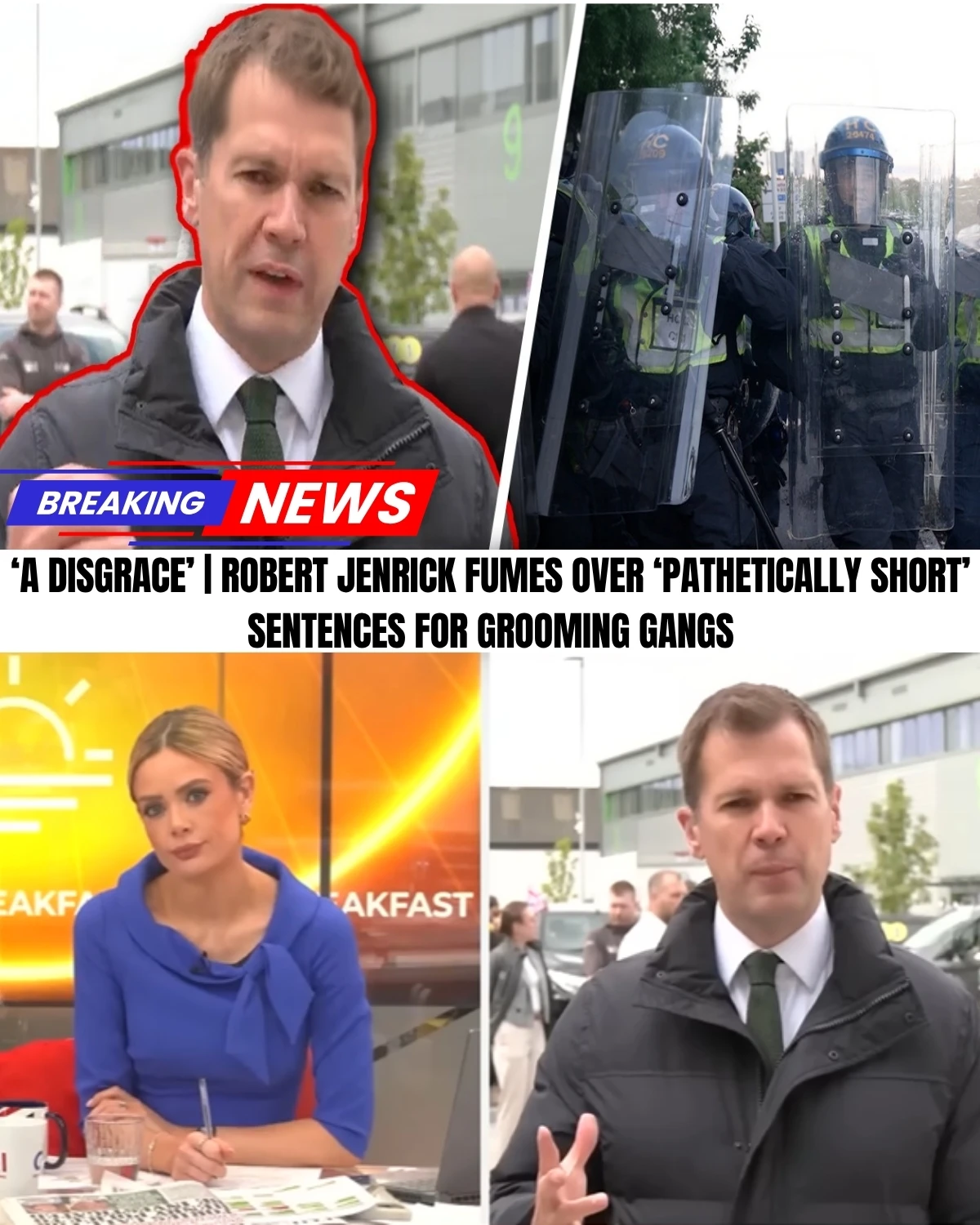 Robert Jenrick just dropped a political bombshell that has the establishment shaking! From slamming “insulting” sentences for heinous sex offenders to exposing the dark reality of police bias, the gloves are officially off.