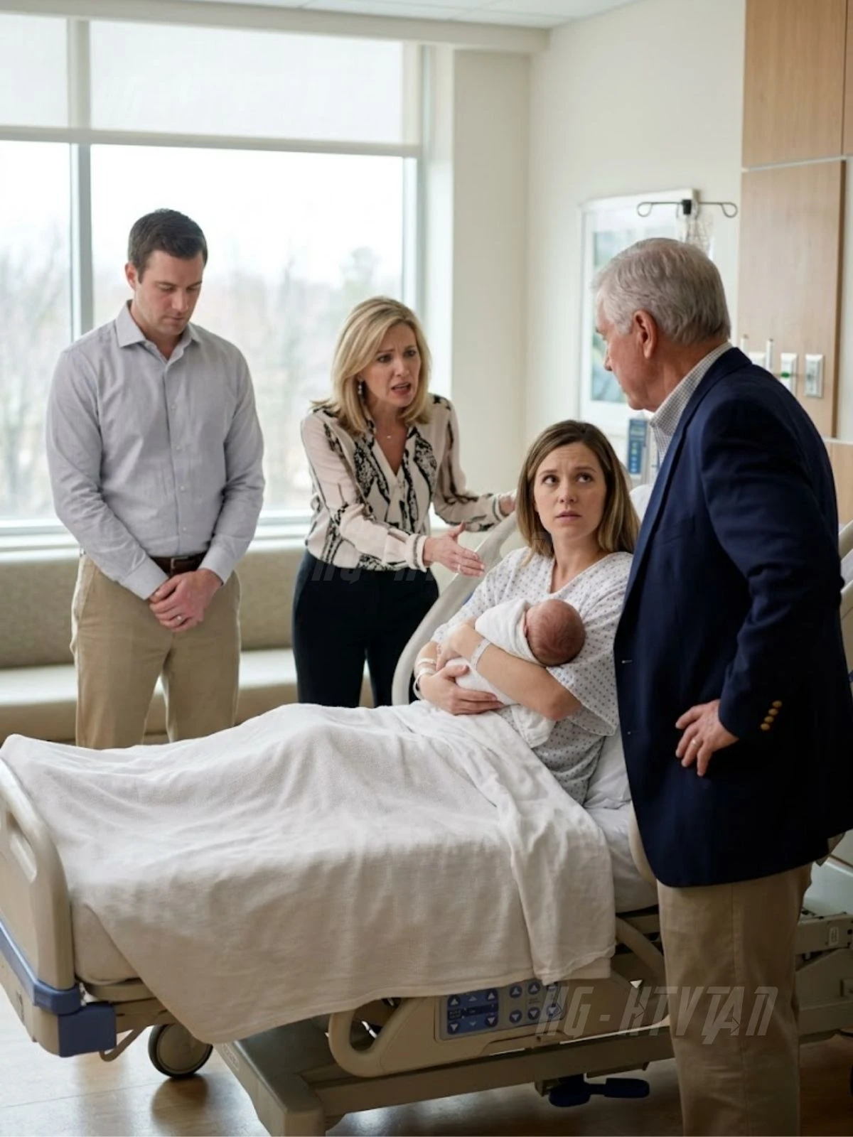 I spent my pregnancy comparing grocery prices, wearing secondhand maternity clothes, and cleaning office bathrooms on overnight shifts because my husband kept telling me money was tight—then, while I was still in a hospital bed holding our newborn daughter, my grandfather looked at me and asked why the $250,000 monthly transfers he had been sending for my household weren’t enough. 