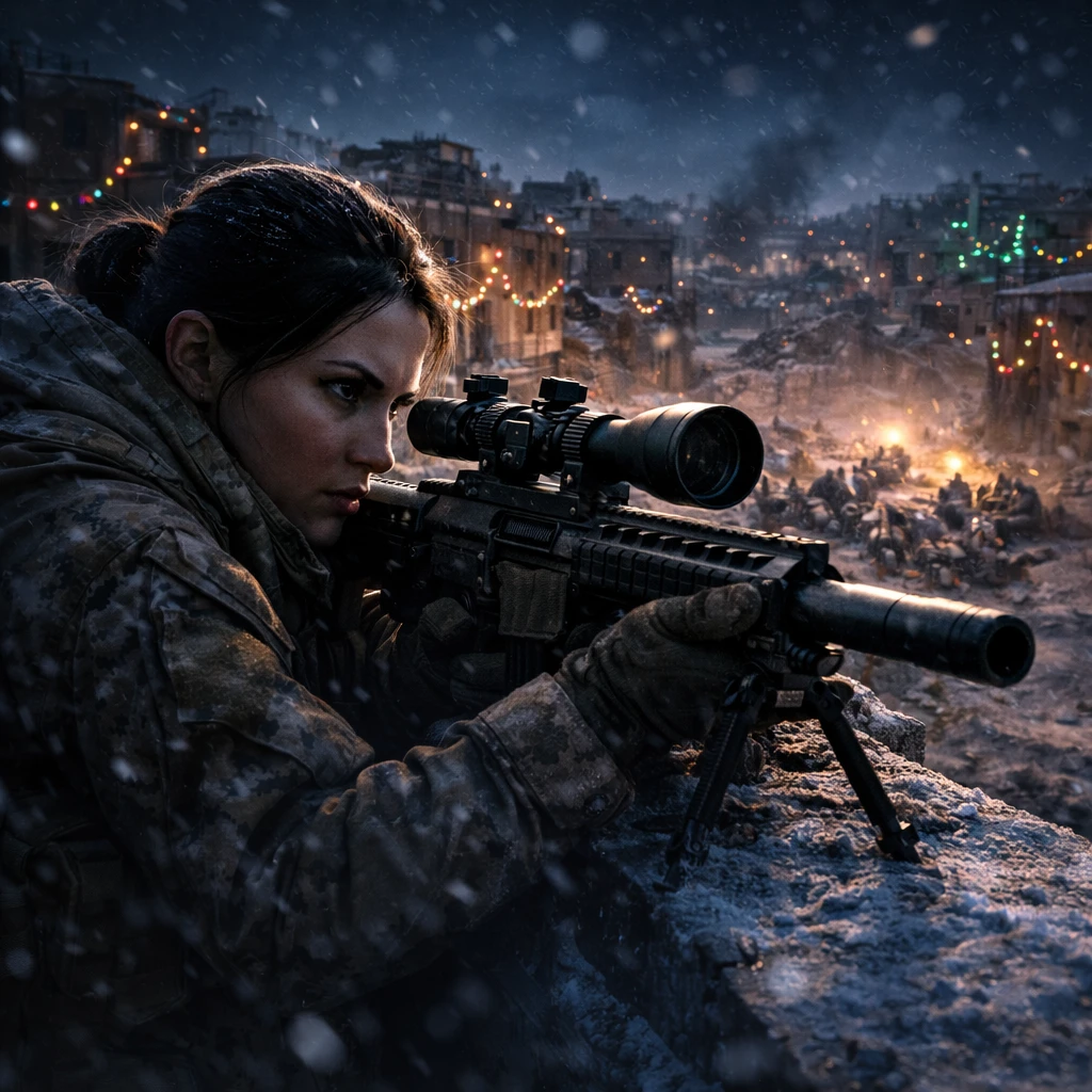 On Christmas Eve, Command Abandoned 12 Navy SEALs in a Kill Zone Until a Court-Martialed Female Sniper Changed Their Fate in 90 Seconds