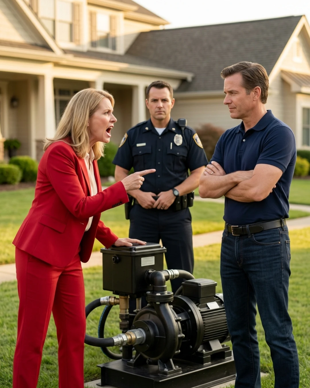 The HOA President Cut Power Over a Medical Van—Then an Entire Lakeside Neighborhood Watched Her Authority Collapse in Front of Utility and Federal Officials