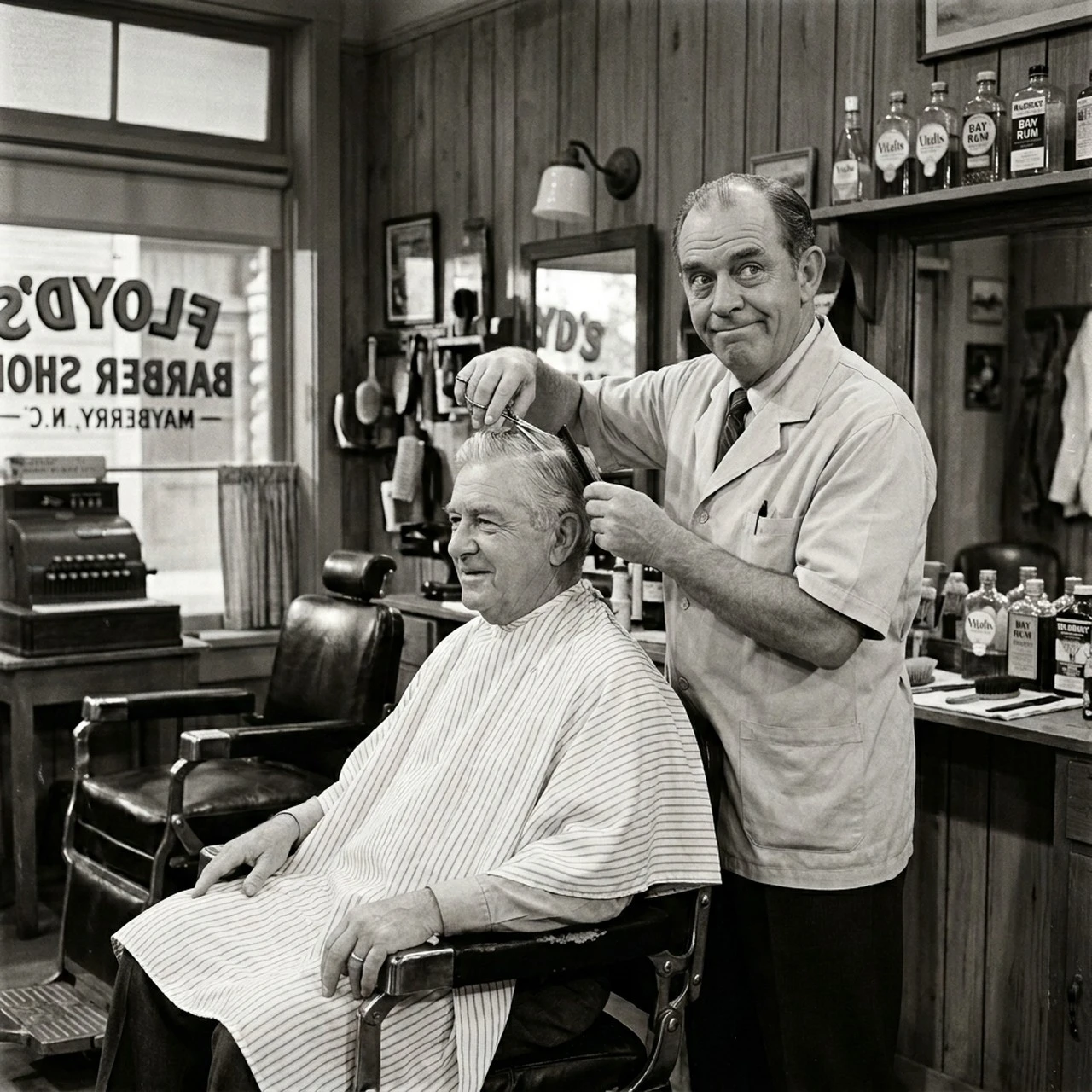 **The Man Behind the Scissors: 5 Times Floyd The Barber Almost Ruined The Take!**