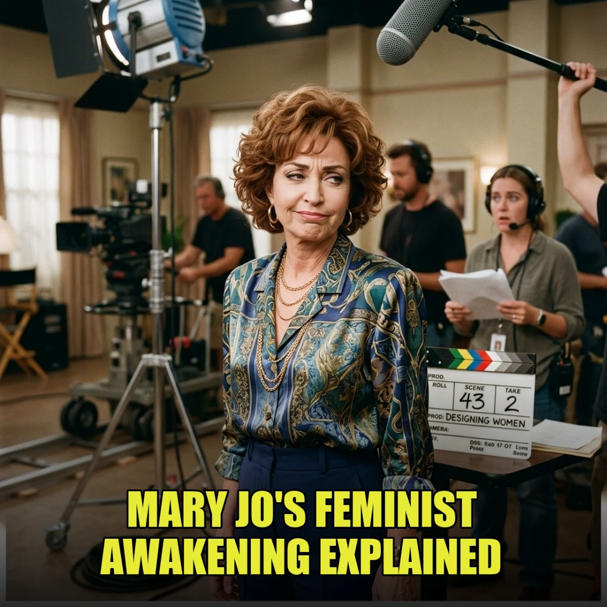 **Beyond the Shoulder Pads: How Mary Jo Shively Became the Heartbeat of the Feminist Fight**
