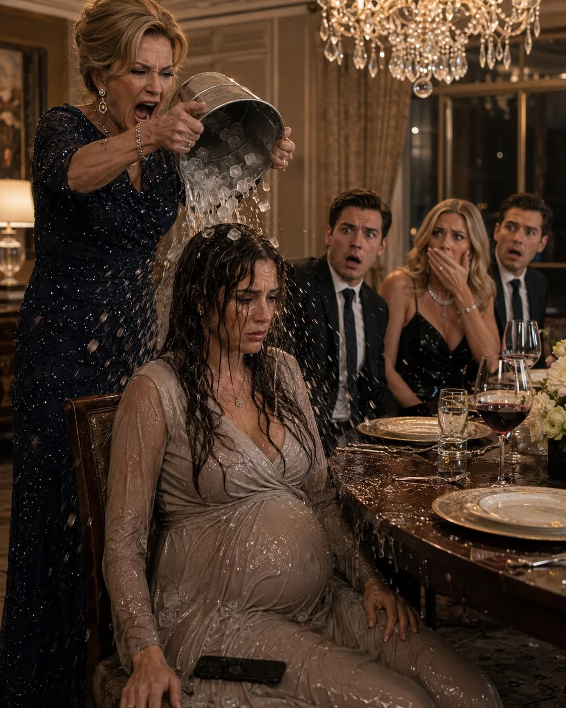 My Husband’s Family Called Me a Pregnant Burden at Dinner — Minutes Later, the Secret I Kept From Them Took Away Everything They Worshipped.352