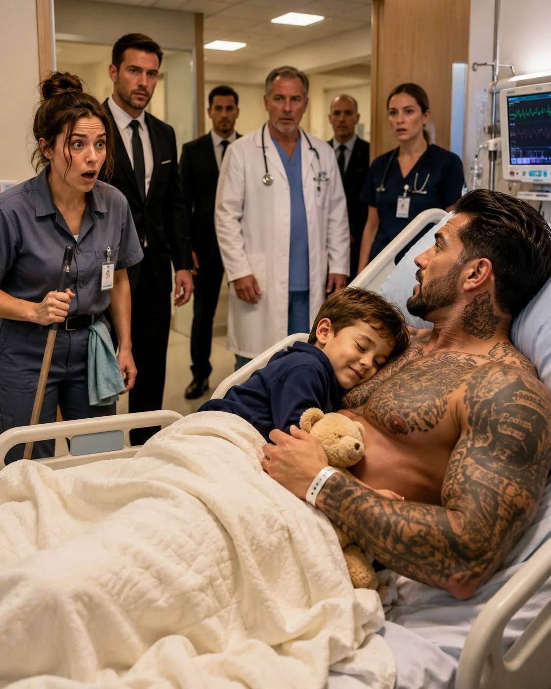 Cover of My 3-Year-Old Son Crawled Onto a Dead Mafia Boss’s Chest—Then the Man Woke Up and Revealed My Husband Was Still Alive