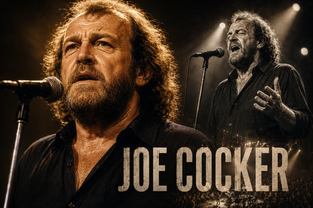 Joe Cocker: The Unforgettable Voice Behind “With a Little Help From My Friends”