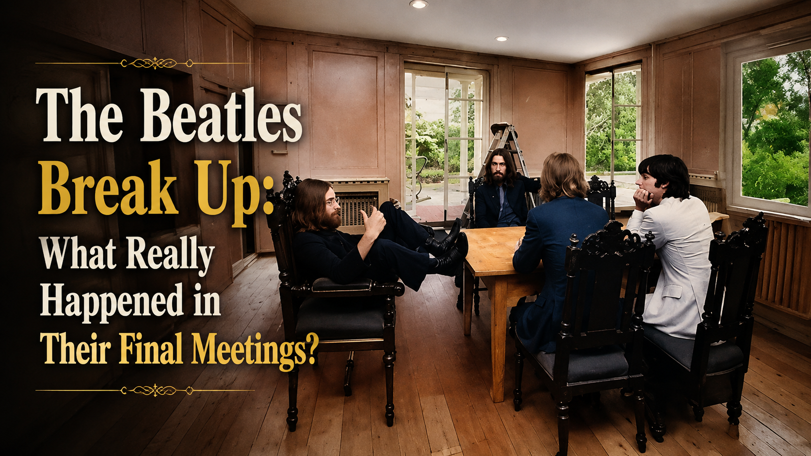 The Beatles Break Up: What Really Happened In Their Final Meetings?