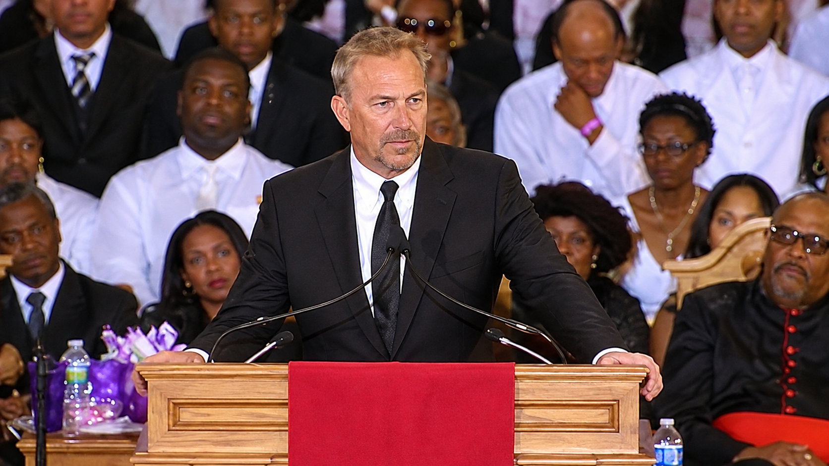 Why Kevin Costner Hesitated to Speak at Whitney Houston’s Funeral