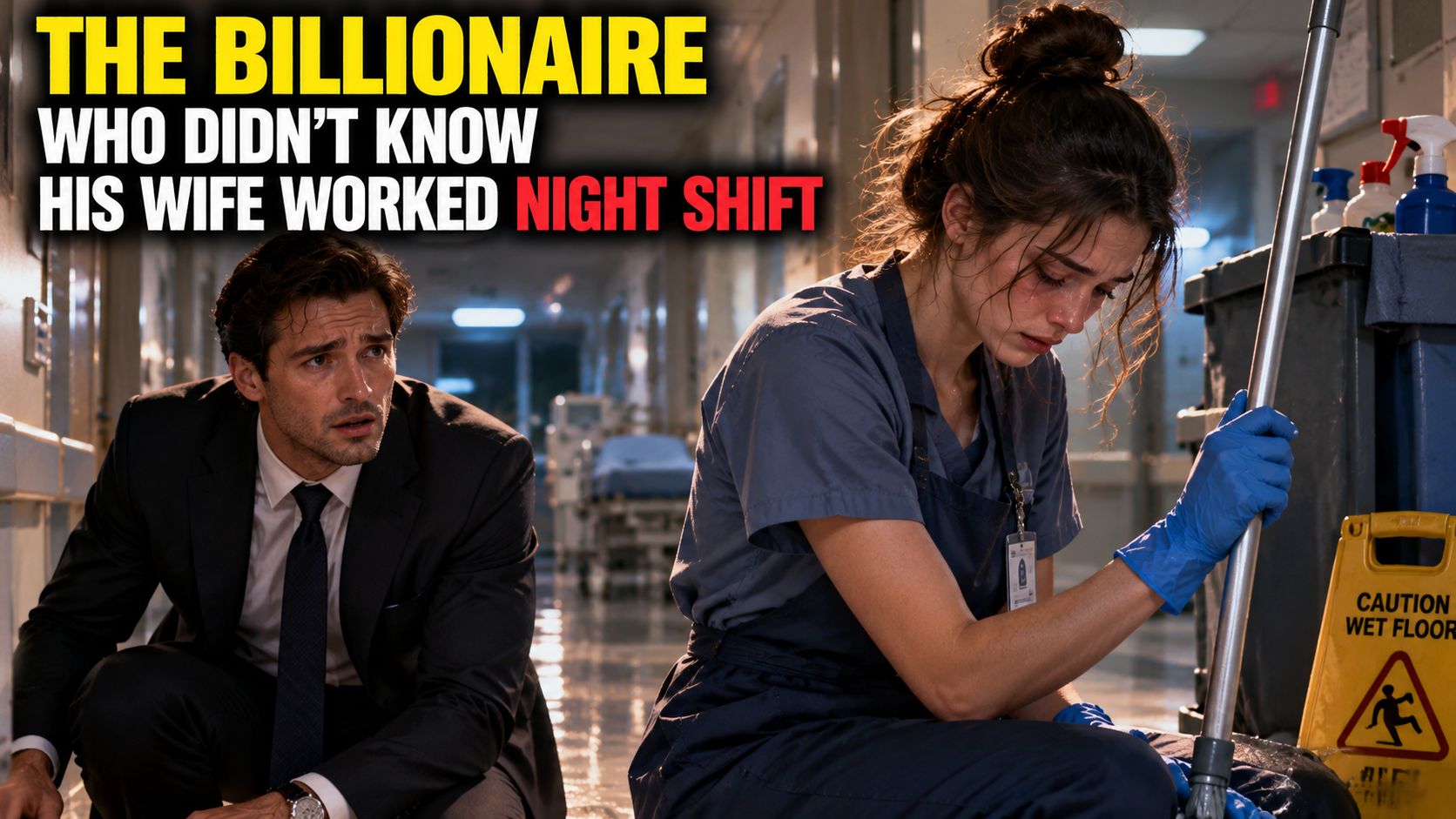 THE BILLIONAIRE WHO DIDN’T KNOW HIS WIFE WORKED NIGHT SHIFT