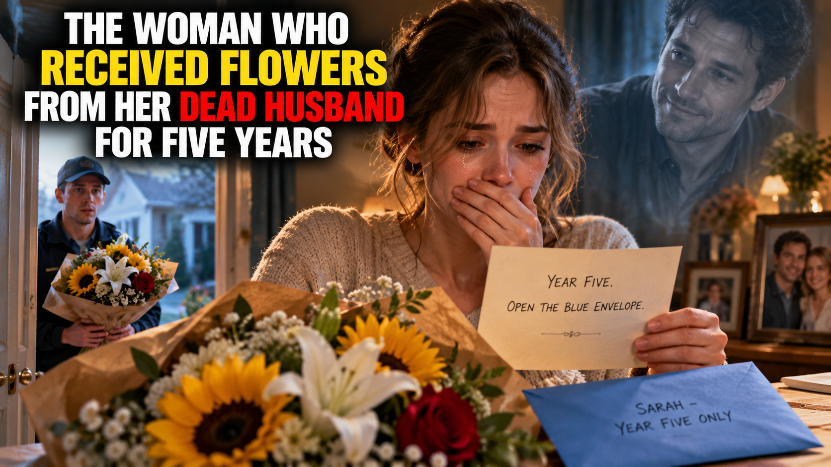 THE WOMAN WHO RECEIVED FLOWERS FROM HER DEAD HUSBAND FOR FIVE YEARS