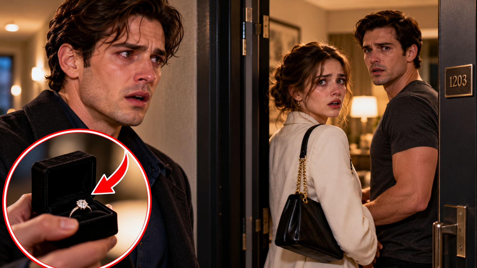 THE MAN WHO CAUGHT HIS GIRLFRIEND LEAVING HIS BROTHER’S APARTMENT