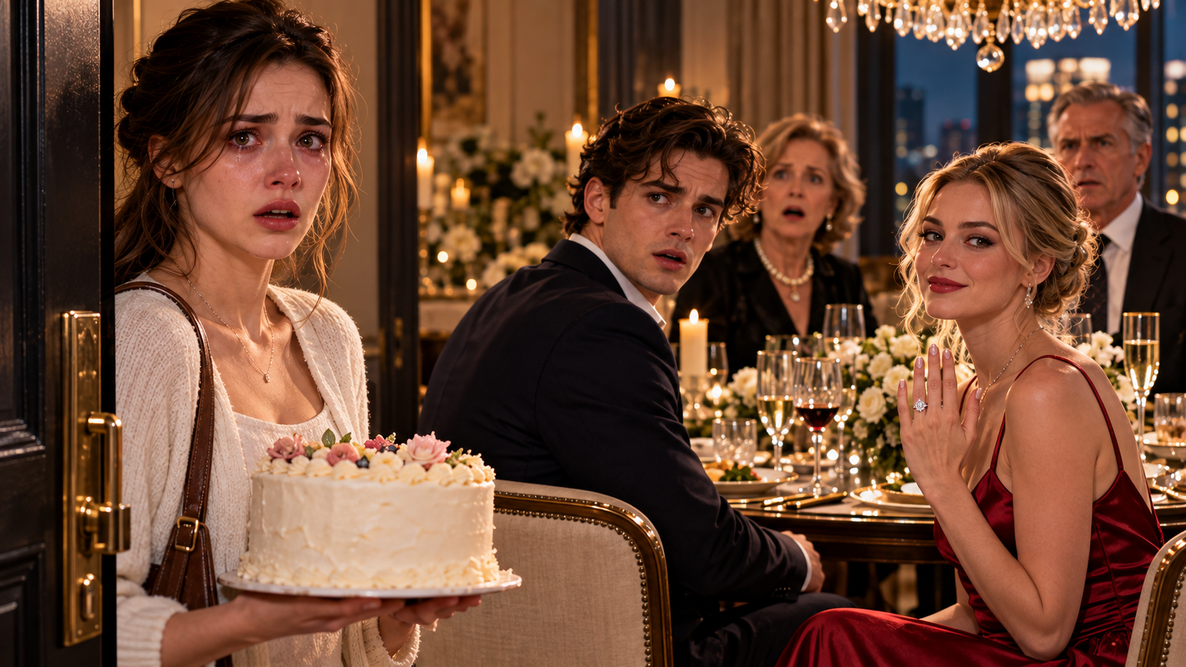 THE WOMAN WHO FOUND OUT HER BOYFRIEND WAS ENGAGED TO SOMEONE ELSE — AT HIS FAMILY DINNER