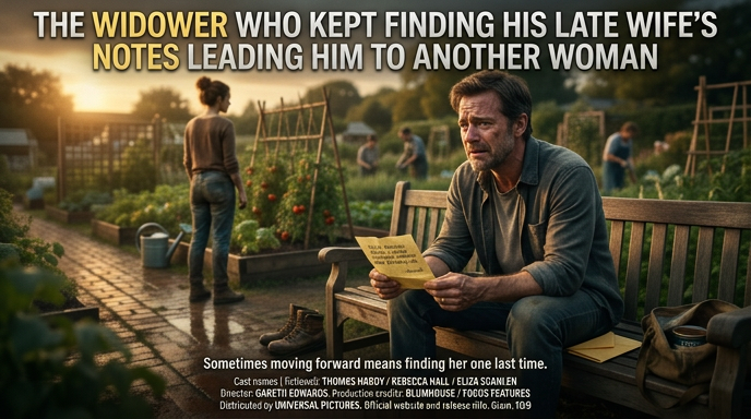 THE WIDOWER WHO KEPT FINDING HIS LATE WIFE’S NOTES LEADING HIM TO ANOTHER WOMAN