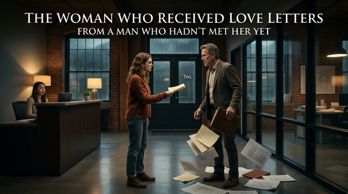 THE WOMAN WHO RECEIVED LOVE LETTERS FROM A MAN WHO HADN’T MET HER YET