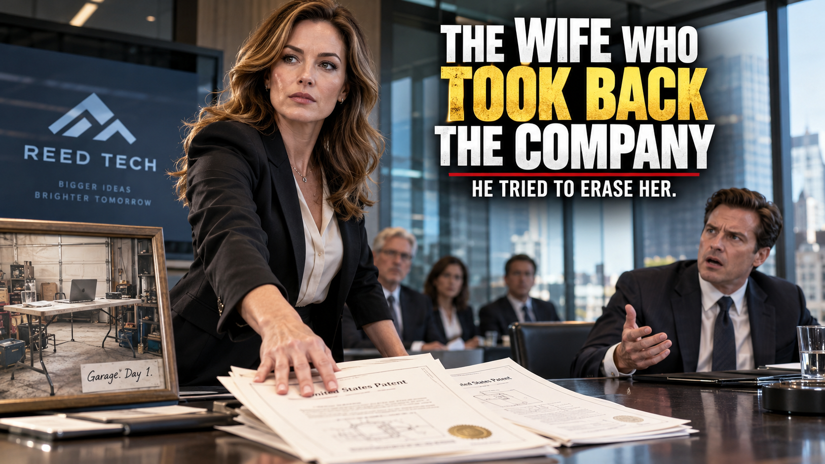 THE WIFE WHO HELPED HER HUSBAND BECOME RICH — THEN TOOK BACK THE COMPANY HE LEFT HER FOR