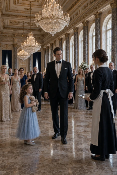 The Billionaire Asked His Daughter to Choose a New Mother. The Maid She Pointed To Was Hiding the One Secret That Could Destroy Him.