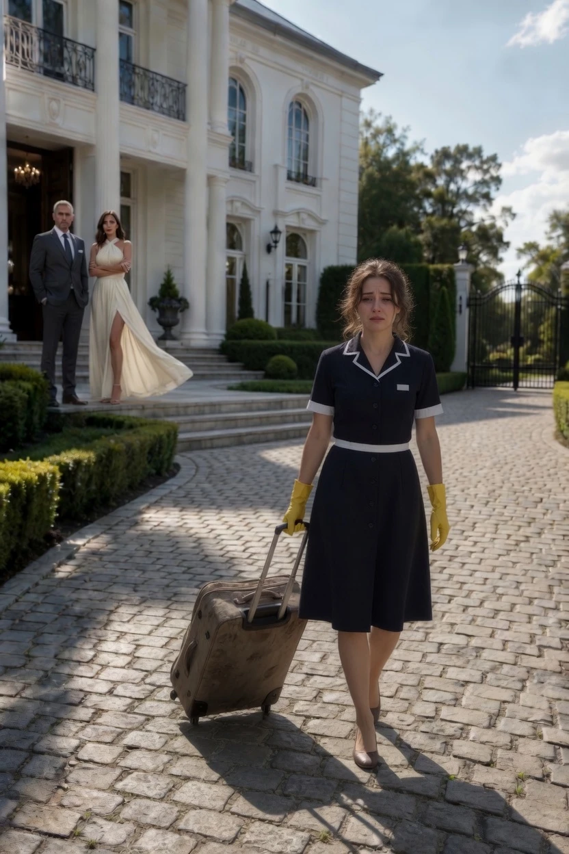 The Suitcase Rattled Like a Funeral Bell. By Sunset, the Maid Everyone Threw Away Owned the Truth That Could Destroy Them All.