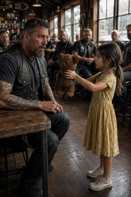 The Little Girl Asked for Tank. By Sunrise, Every Biker in the Bar Knew Why Her Mother Had Let the World Think She Was Dead.