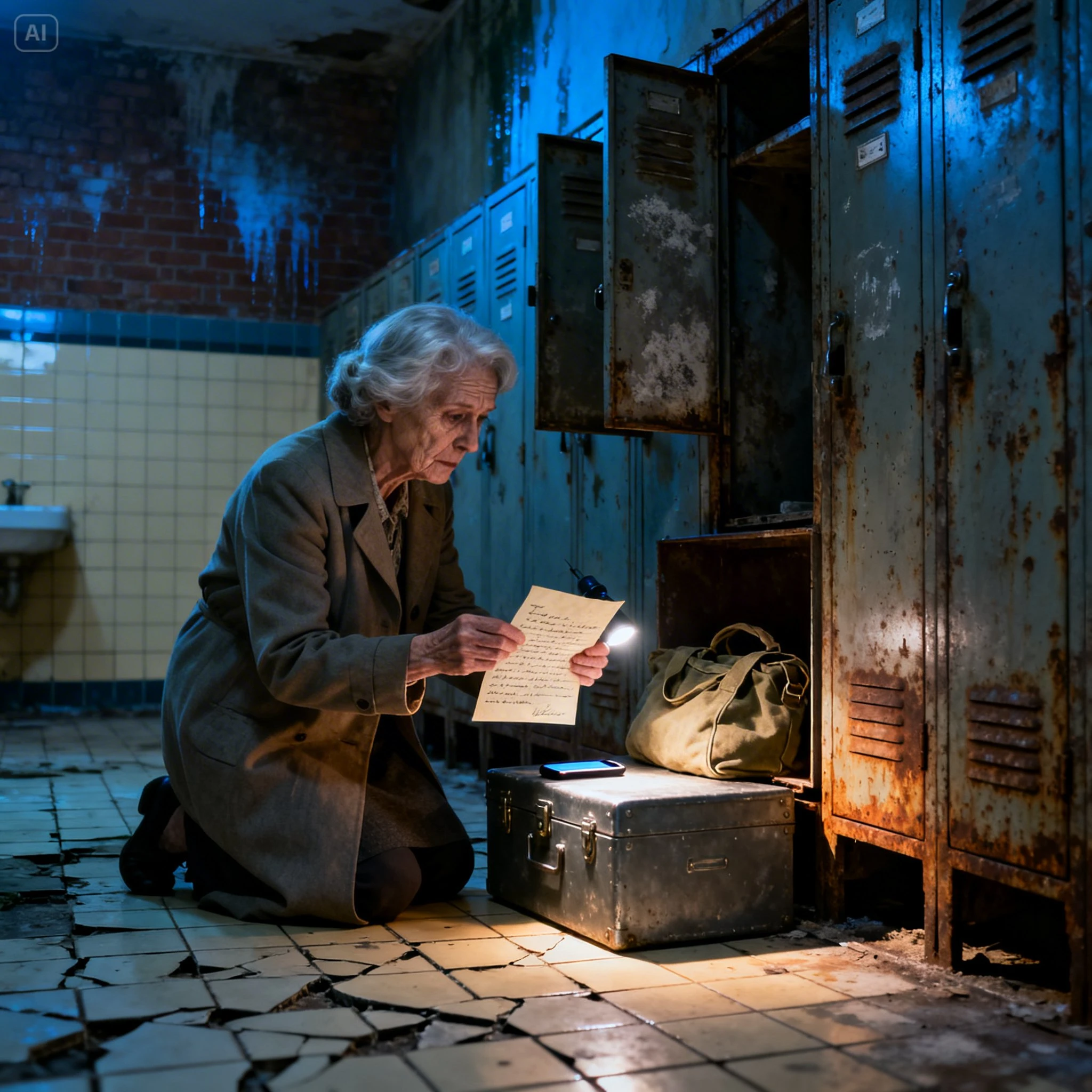 Abandoned at 79, She Bought a Sealed Bathhouse for $4 - Then the Hidden Last Locker Changed Everything