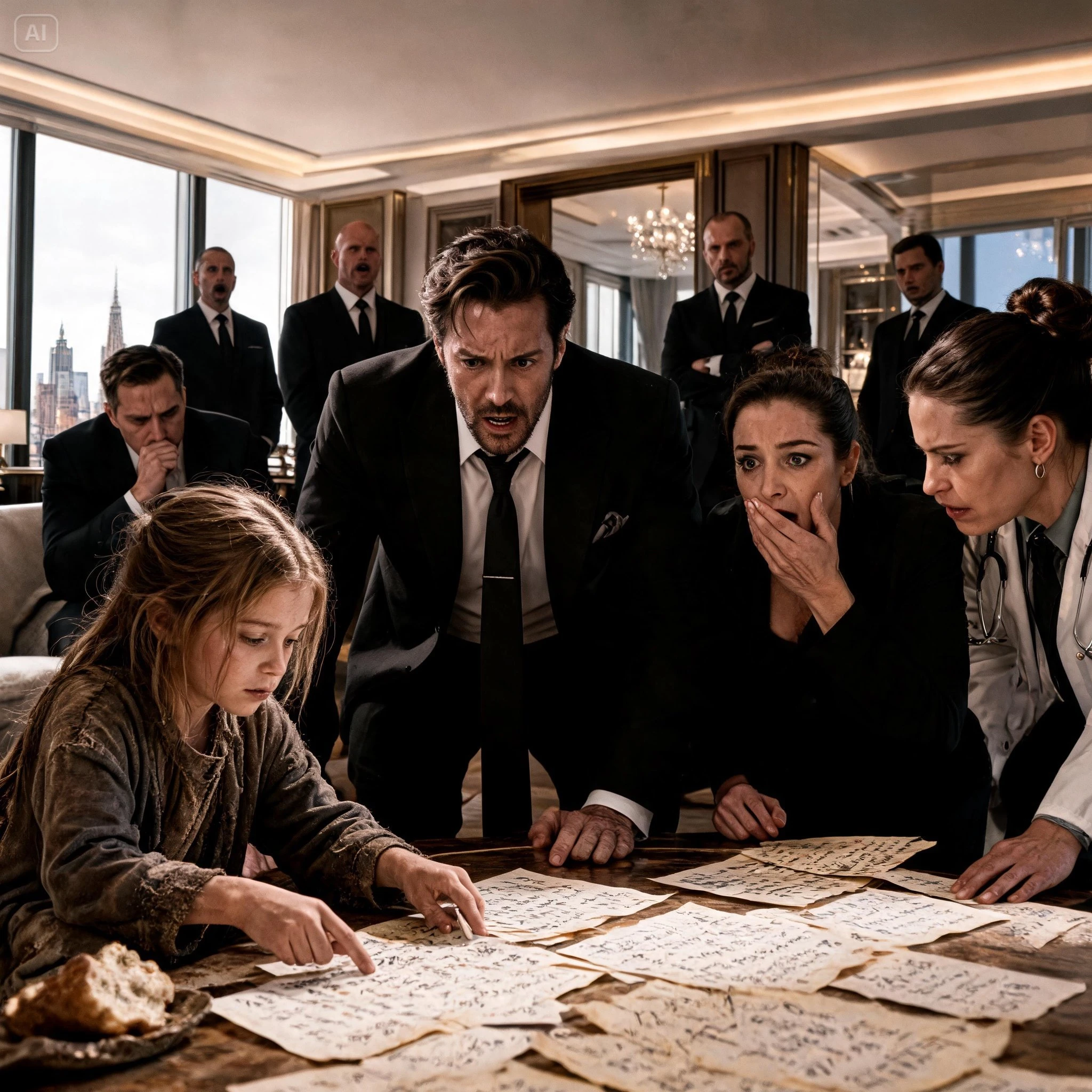 No One Could Translate the Notes to Save Mafia Boss’s Daughter—Until The Hungry Little Girl Did in 7 Minutes….