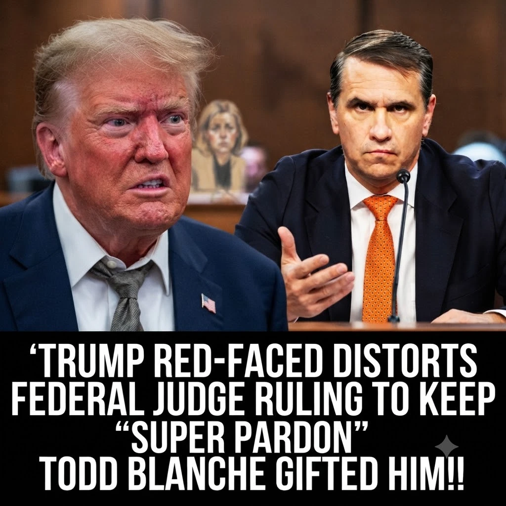 Federal Judge’s Explosive Ruling Throws Todd Blanche and Trump Legal Strategy Into Fresh Turmoil