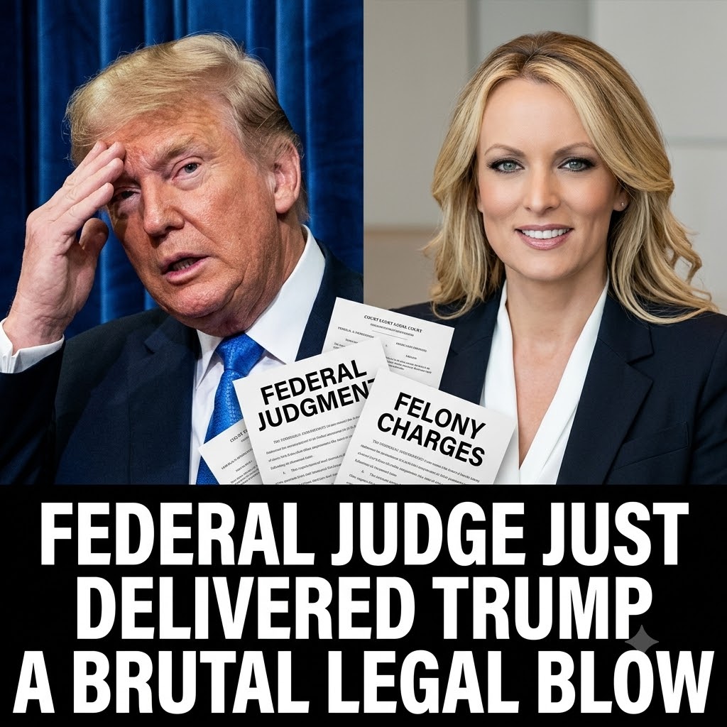 FEDERAL JUDGE JUST DELIVERED TRUMP A BRUTAL LEGAL BLOW
