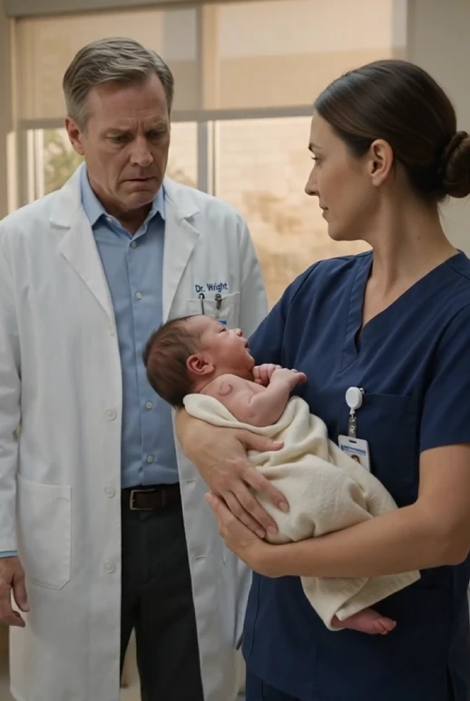 The Baby Was Born Crying. The Secret Came in Wearing a White Coat.