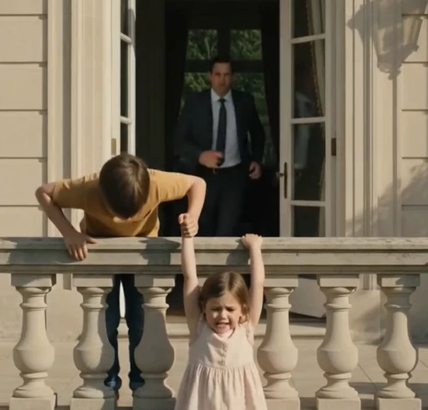 qt The Boy Who Would Not Let Go Above the Stone Balcony