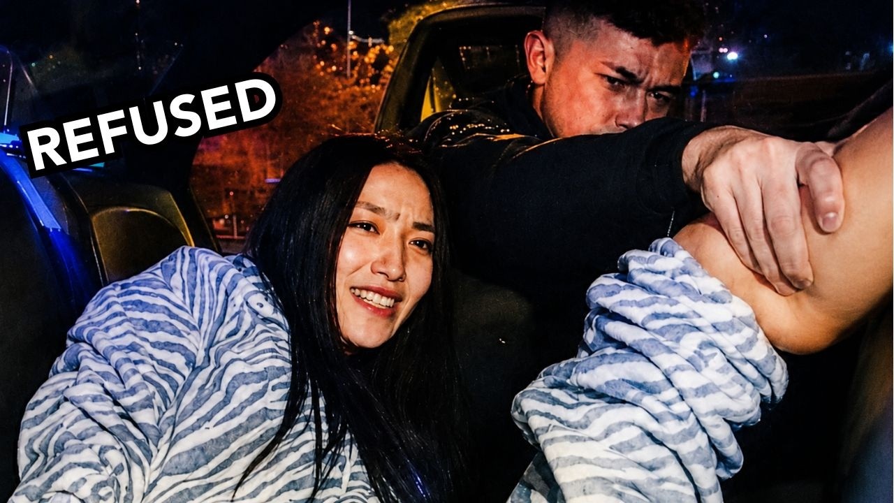 Woman in Zebra Pajamas Crashes Into a Cop - Then Throws a Tantrum!