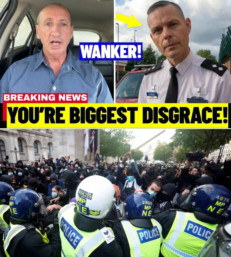 The angry British boys raised their voices and exposed the misconduct of the British police – “Enough!”