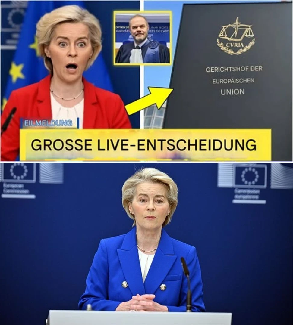 EU-Bundesgerichtshof ordnet sofortigen Rücktritt von der Leyen im Korruptionsskandal an