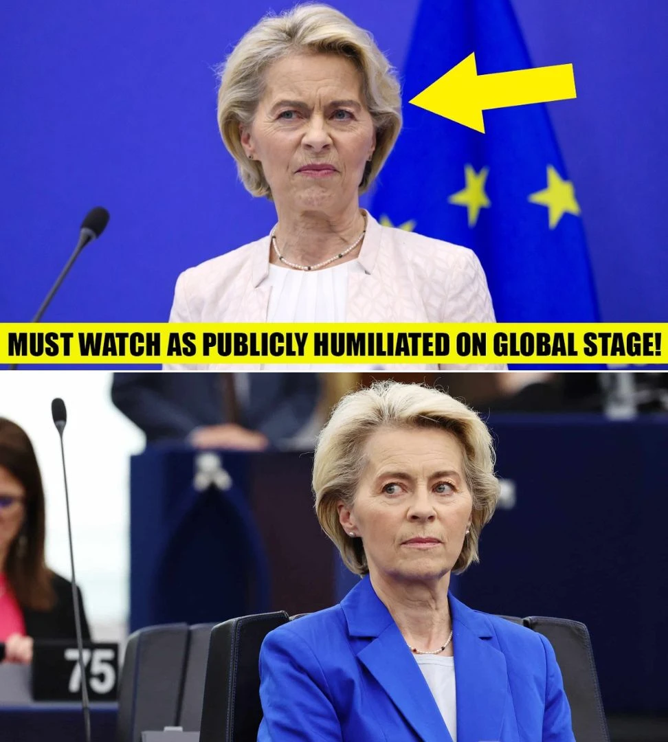 Ursula von der Leyen wird auf der Weltbühne öffentlich gedemütigt