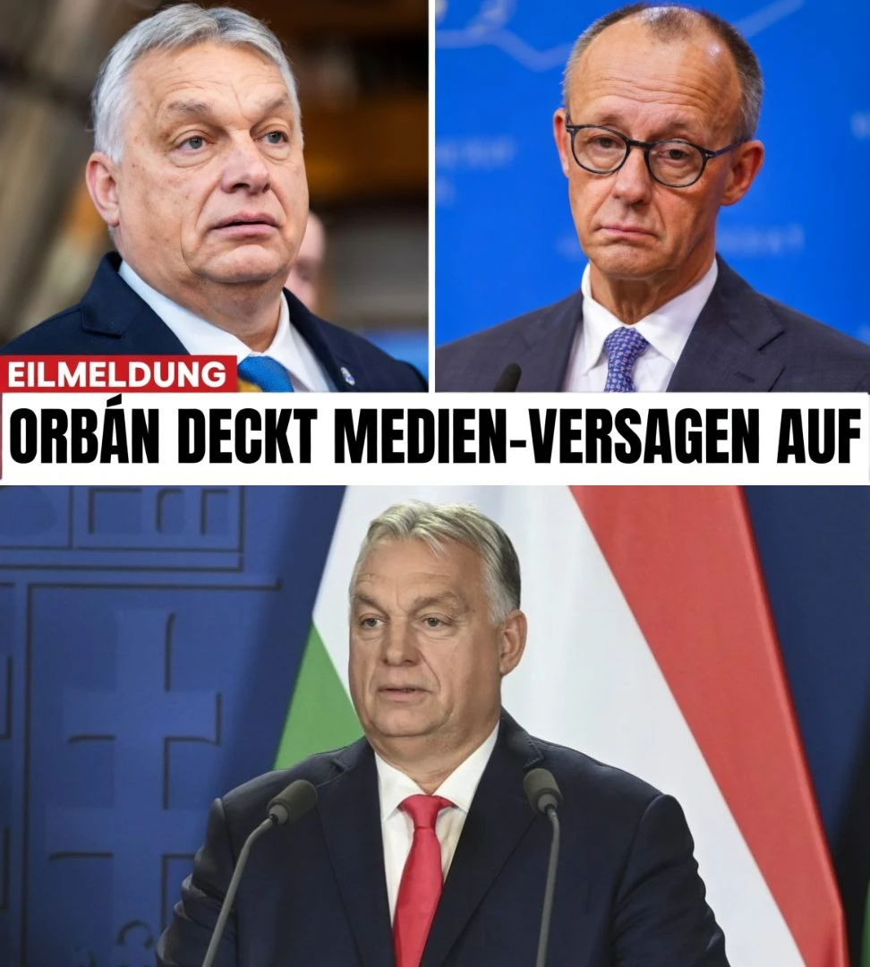 Was Viktor Orbán über die deutschen Medien sagt, ist erschreckend und aufrüttelnd.