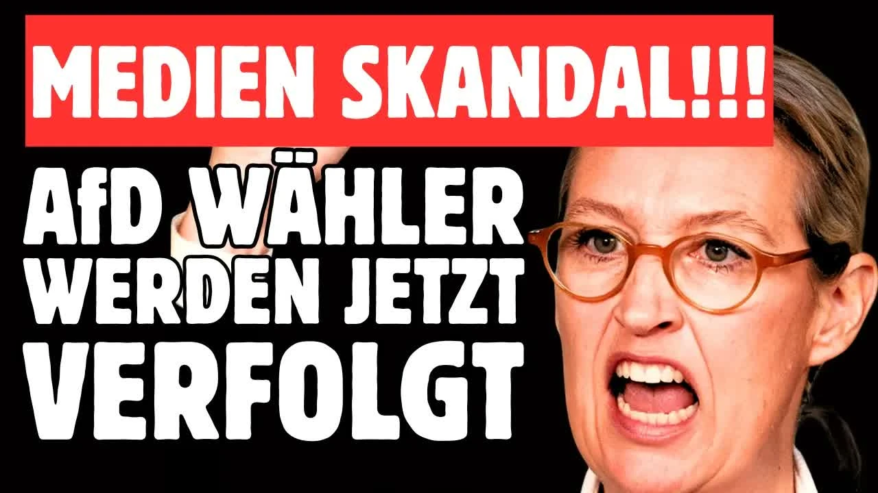 AfD-Wähler als Unmenschen diffamiert Medien greifen in ekelhafter Kampagne an