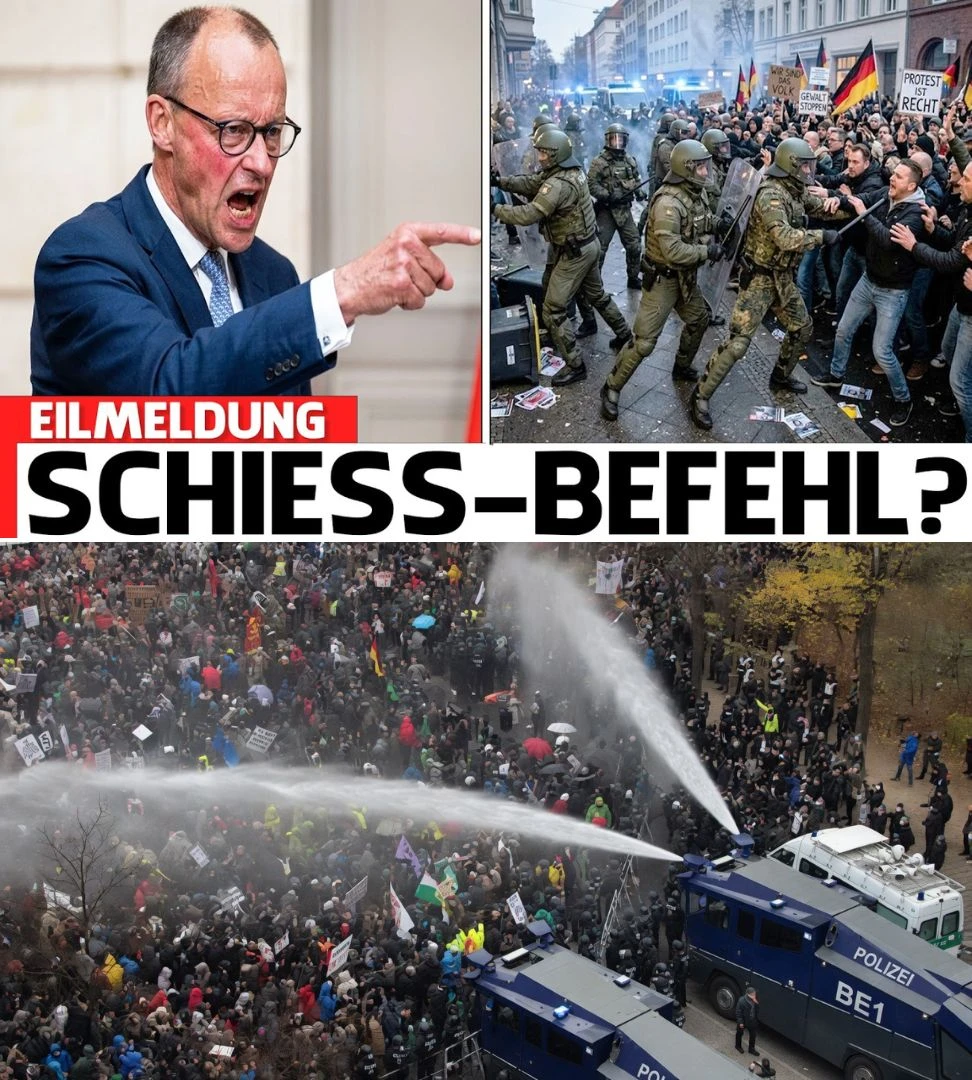 Geheimplan enthüllt: Merz entsendet 15.000 Soldaten gegen Demonstranten