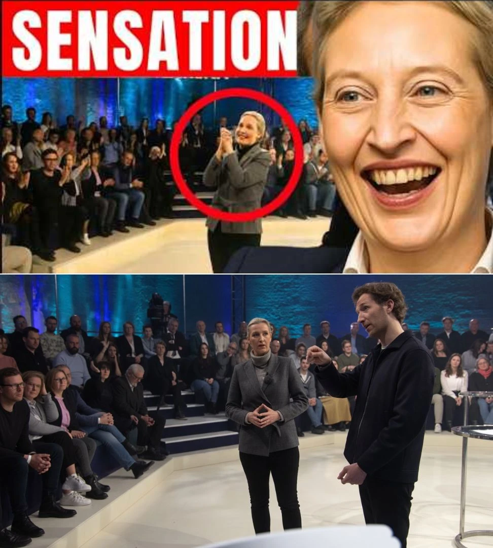 Moderator will Sendung abbrechen, als alle Zuschauer für die AfD klatschen