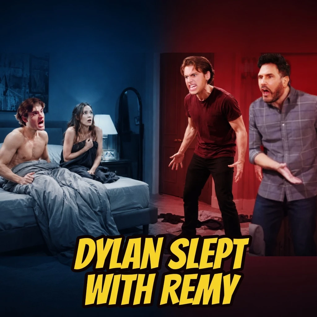 Will's Shock and Fury Erupts Upon Discovering Dylan's Affair with Remy in The Bold and the Beautiful