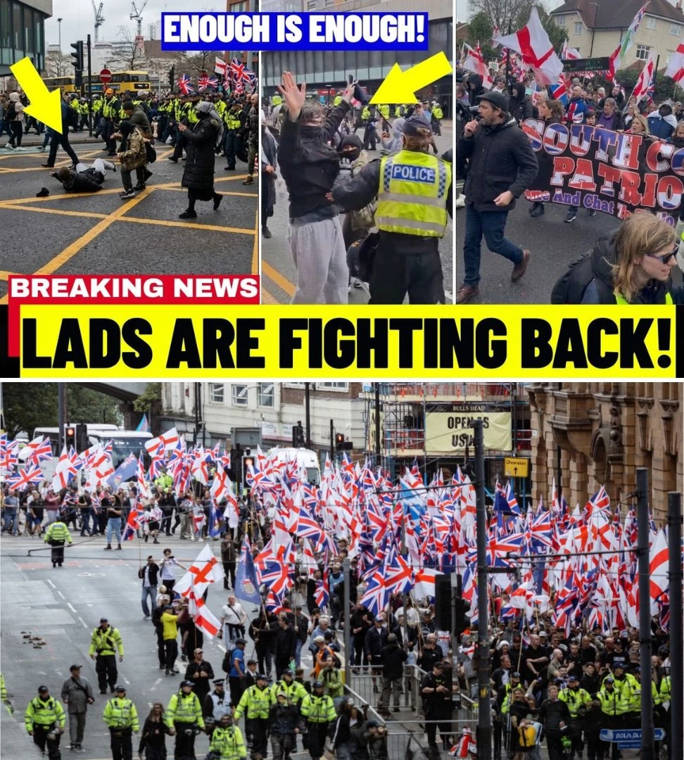 British Lads Stand Up Against Leftists and Start Reclaiming Their Country