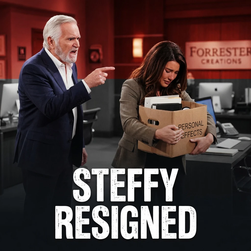 Steffy resigns as CEO after Eric delivers seven devastating words in Bold and Beautiful spoilers