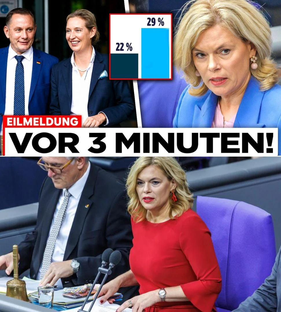 Klockner will Gesetzesänderung nach dem Wahlerfolg der AfD