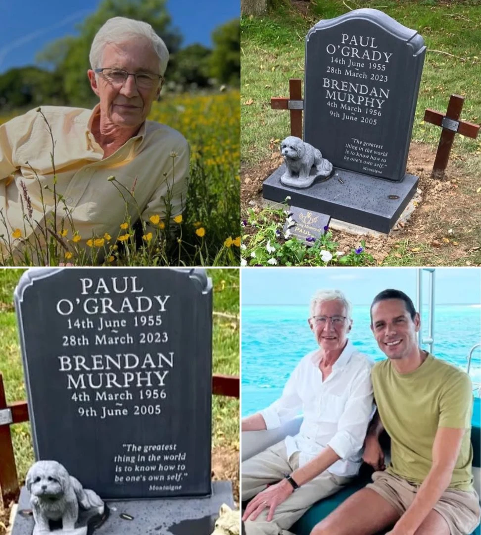 Paul O’Grady’s grave finally gets headstone with ‘favourite quote’ over two years after death