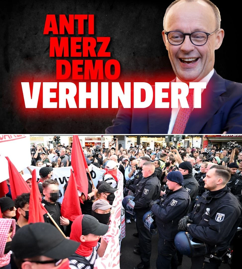 Polizei verhindert eine Million Demonstranten bei umstrittener Kundgebung
