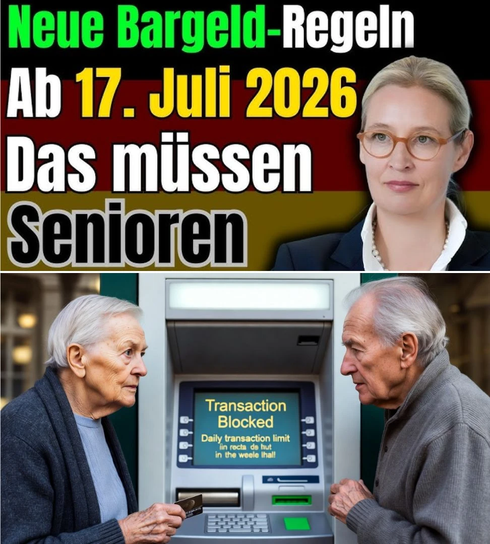 Ab 17. Juli 2026 gelten neue Bargeld-Regeln für Senioren und betreffen Millionen Rentner