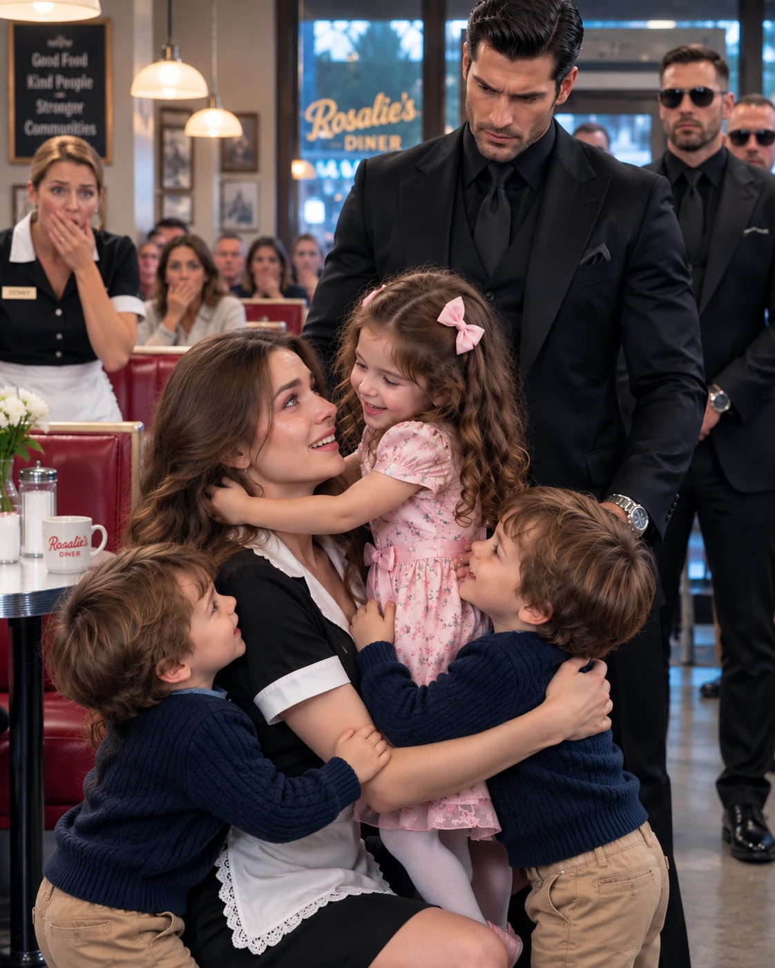 FULL STORY: Three screaming babies suddenly stopped crying the instant they saw me. They reached for me, called me “Mama” in front of the most feared mafia boss in the state, and turned an entire diner silent. M1