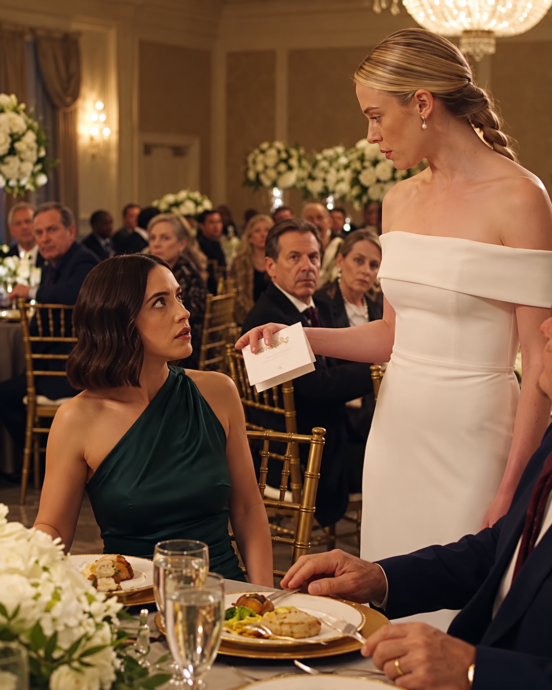 MY SISTER REMOVED MY CHAIR AT HER WEDDING—THEN GRANDMA STOOD UP - DailyFeed