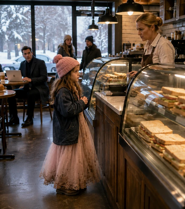 The Girl Who Begged for One Sandwich. The Billionaire Who Discovered She Wasn’t Begging for Herself t1